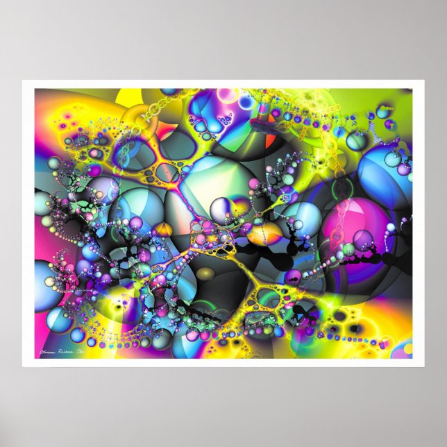 Poster Imaginaire fractal 13 (Devant)