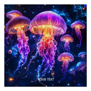 Poster Imaginaire Mal Vibrant Monde Sous-marin