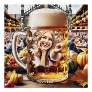 Poster Imaginaire mignonne fille City Mug