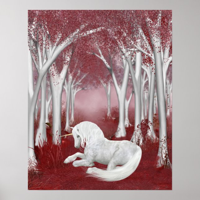 Poster Imaginaire rouge (Devant)