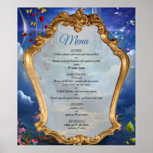 Poster Imaginaire royaumes de paysages magiques