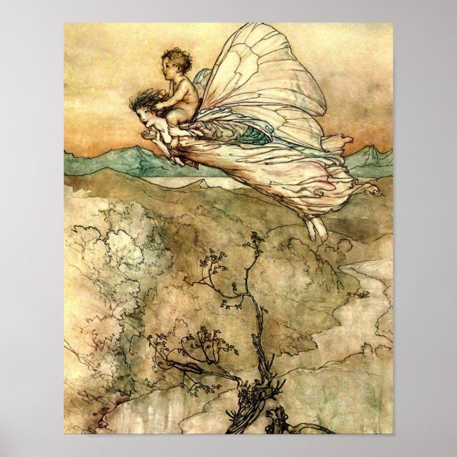 Poster Imaginaire Storybook Vintage (Devant)