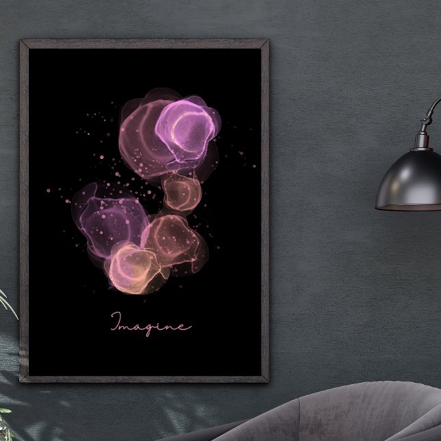 Poster imagination colorée (Créateur téléchargé)