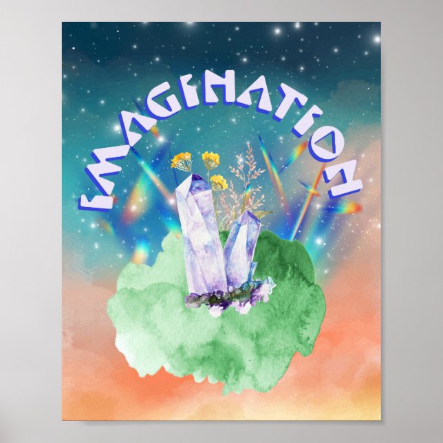 Poster Imagination infinie (Devant)