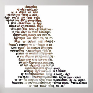 Poster Imagination pure