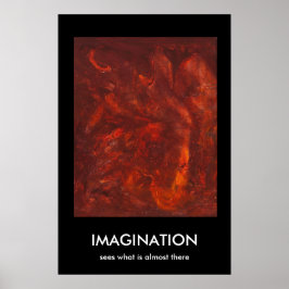 Poster IMAGINATION, voit ce qui est presque là