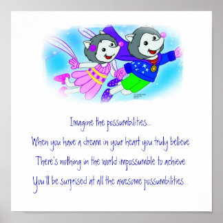 Poster "Imaginez Les Possibilités"