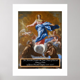 Poster Immaculée conception