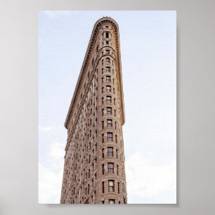 Poster immeuble Flatiron 