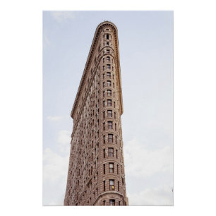 Poster immeuble Flatiron 