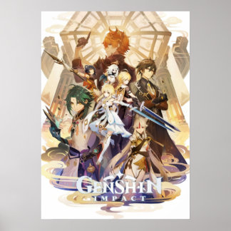 Poster Impact de Liyue Genshin