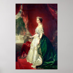 Poster Impératrice Eugenie de la France