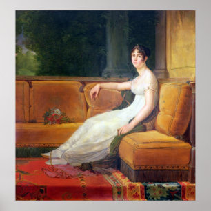 Poster Impératrice Josephine chez Malmaison, c.1801