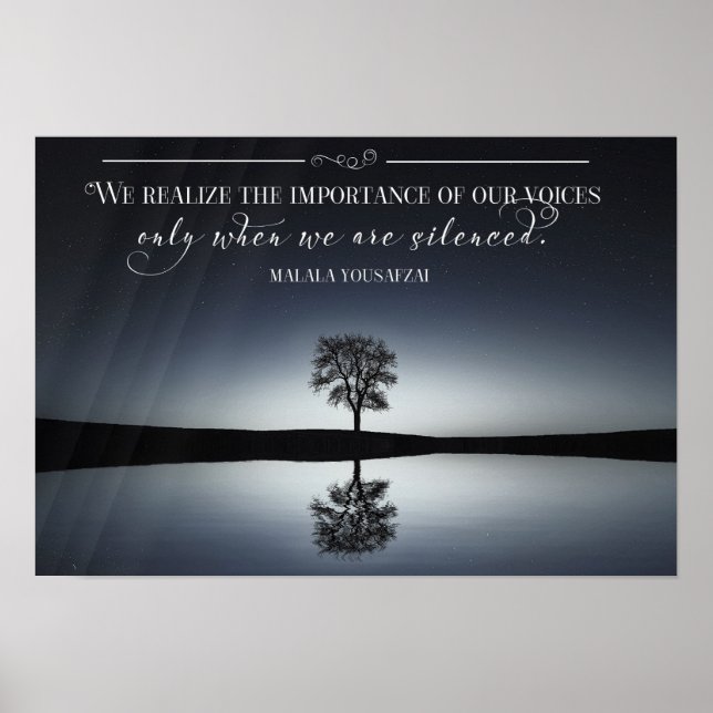 Poster Importance Of Our Voices (Devant)