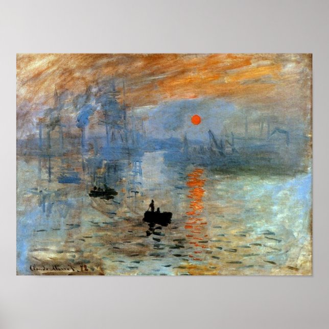 Poster Impression de l'image, lever du soleil (Devant)