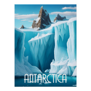 Poster Impression de voyage en Antarctique