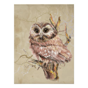 Poster Impression minimaliste aquarelle pour les amateurs