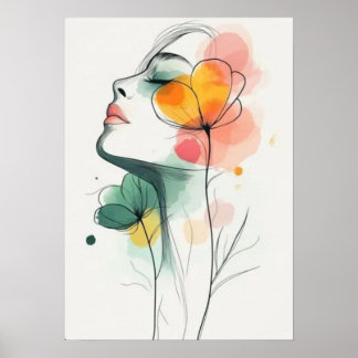 Poster Impression, papier d'affiche de valeur (semi-brill