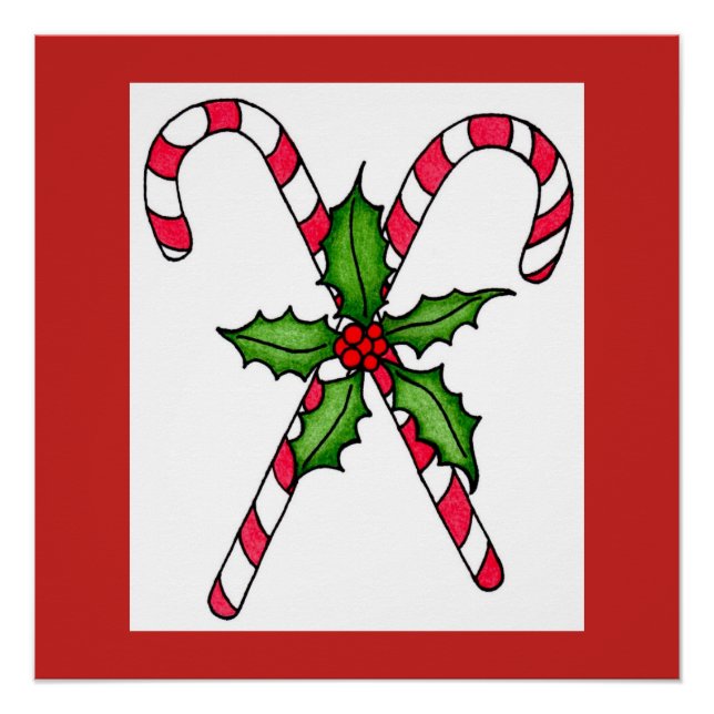 Poster Impression sucre de canne (Devant)