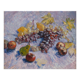 Poster Impression sur toile d'art de Van Gogh Raisins et