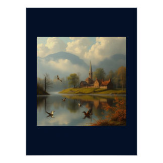 Poster Impression sur toile de la série Peacetime