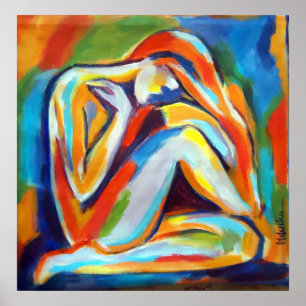 Poster Imprimantes d'art - "Solitude"