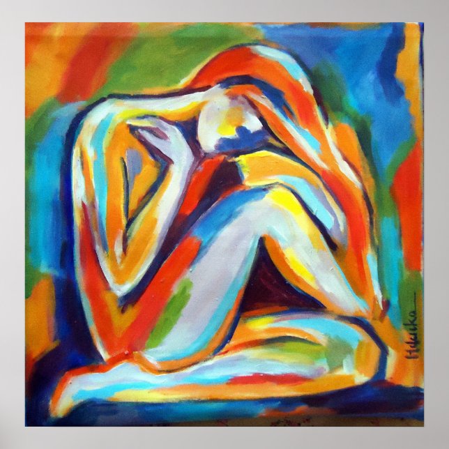 Poster Imprimantes d'art - "Solitude" (Devant)