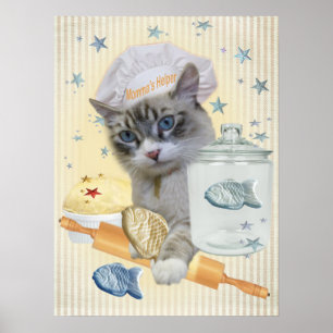 Poster Imprimantes de bocaux à biscuits Ragdoll