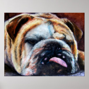 Poster Imprimantes épuisées (Bulldog)