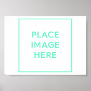 Poster imprimé 7 po x 5 po