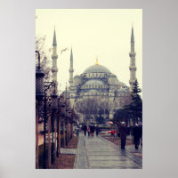 Imprimé à Istanbul. Voyage photographie maison mur