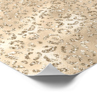 Imprimé à motif de peau de léopard guépard marron
