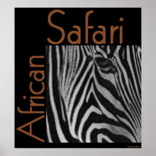 Poster imprimé Safari africain