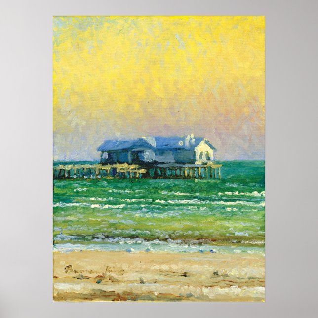 Poster Imprimé sur l'île Anna Maria (Devant)
