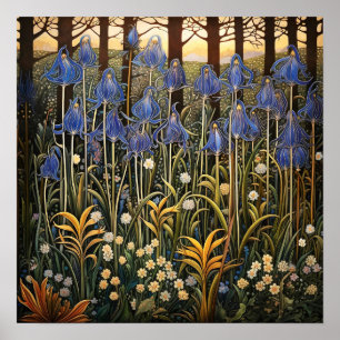 Poster Imprimer Bluebell Art