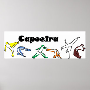 poster imprimer capoeira techniques ax