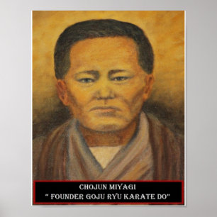 Poster Imprimer Chojun Miyagi