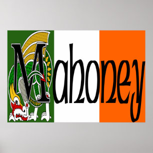 Poster Imprimer Dragon Celtique Mahoney