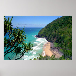 Poster Imprimer Hanakapiai Beach
