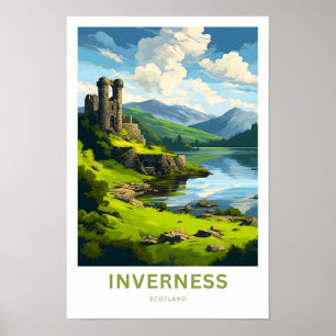 Poster Imprimer Inverness Scotland Travel