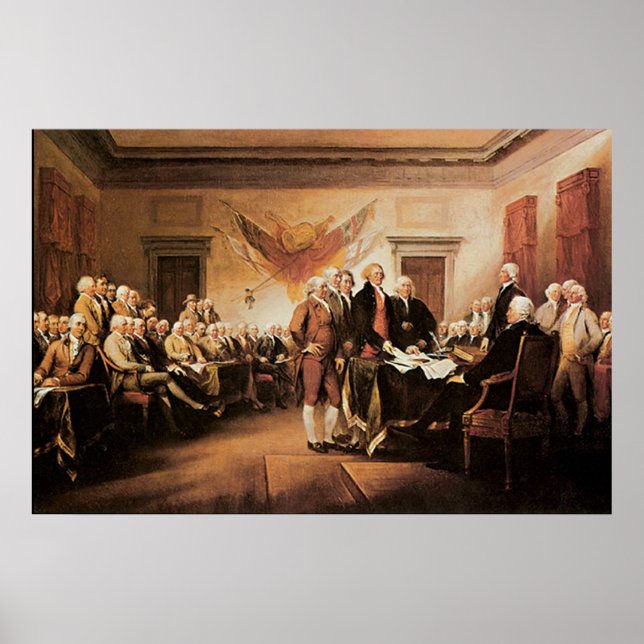 Poster Imprimer la Constitution américaine (Devant)
