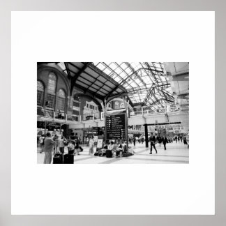 Poster Imprimer la gare de Liverpool