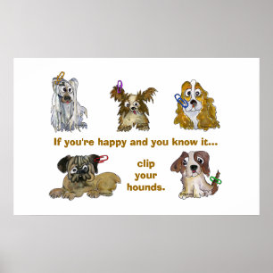 Poster Imprimer l'affiche personnalisée de vos mains