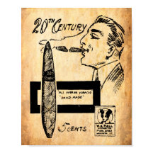 Imprimer l'annonce vintage de cigar