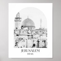 Imprimer l'arc Israël de Jérusalem