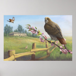 Poster Imprimer les barres rouges de balance
