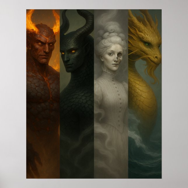 Poster Imprimer, Papier d'affiche de valeur (Matte) (Devant)