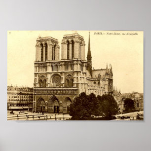 Poster Imprimer - Paris, Notre Dame