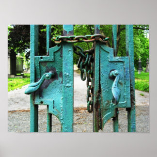 Poster Imprimer Portes du cimetière