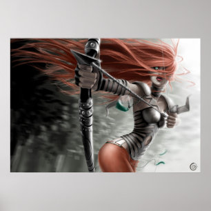 Poster IMPRIMER POSTER/CANVAS ・ Archer